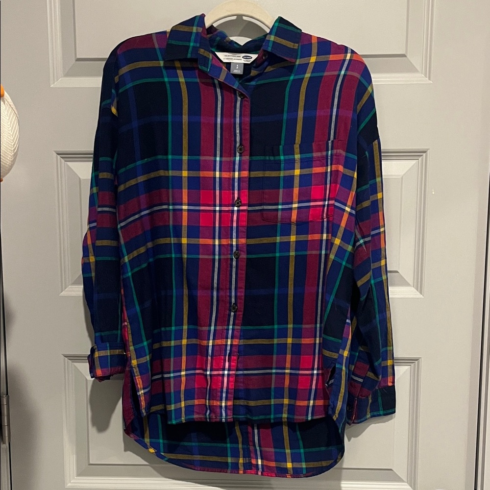 Multicolored Plaid Shirt S